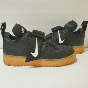 Nike Air Force 1 Utility Low Strap Black 2018 Men's Shoes A01531-002